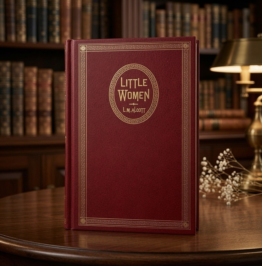 Little Women L.M. Alcott Deluxe Hardcover Amulet 2019 Faux Leather Gift Edition